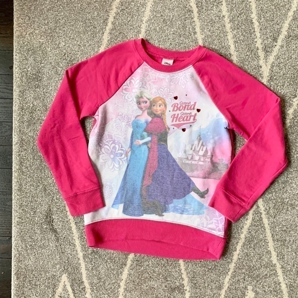 Disney Frozen Hot Pink Sweatshirt 6X